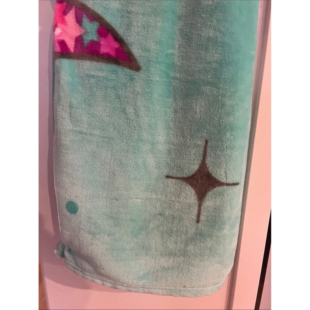 Hello Kitty Dreams and Sparkle Plush Cloud Throw- 60” x 70”, limited edition